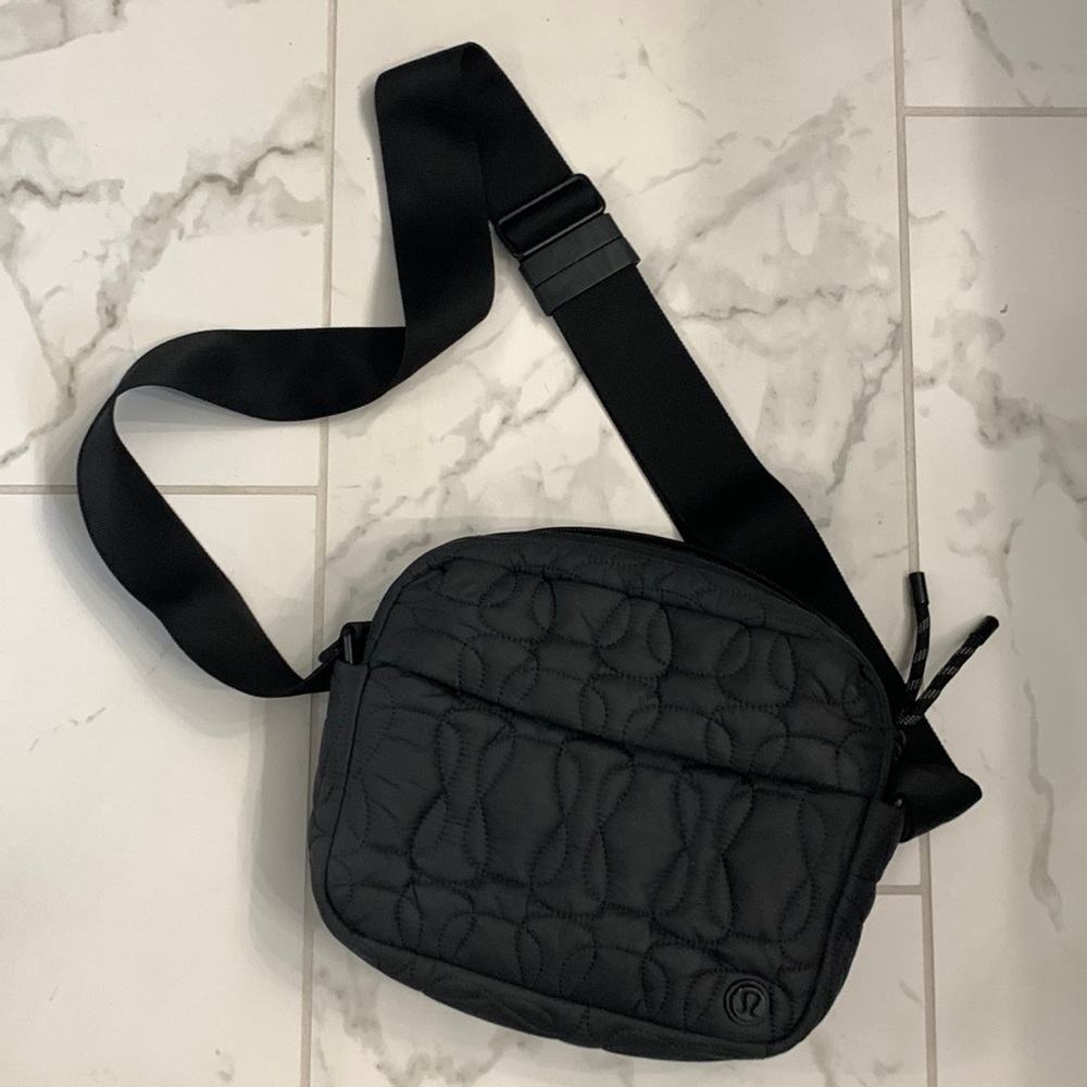 Quilted Lulu lemon Crossbody